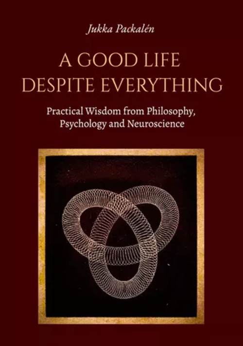 Book cover of A Good Life Despite Everything: Practical Wisdom from Philosophy, Psychology and Neuroscience by Jukka Packalén.